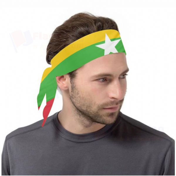 Myanmar Digital Print Bandanas