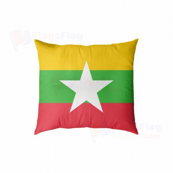 Myanmar Digital Printed Pillow Cover