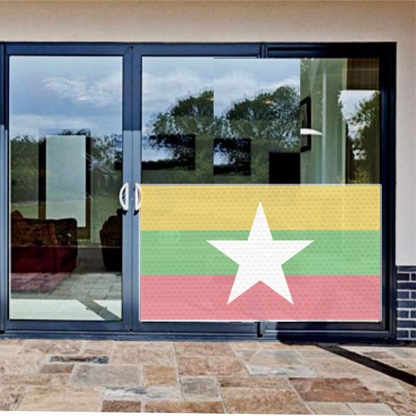Myanmar Glass Film Myanmar One Way Vision Printing