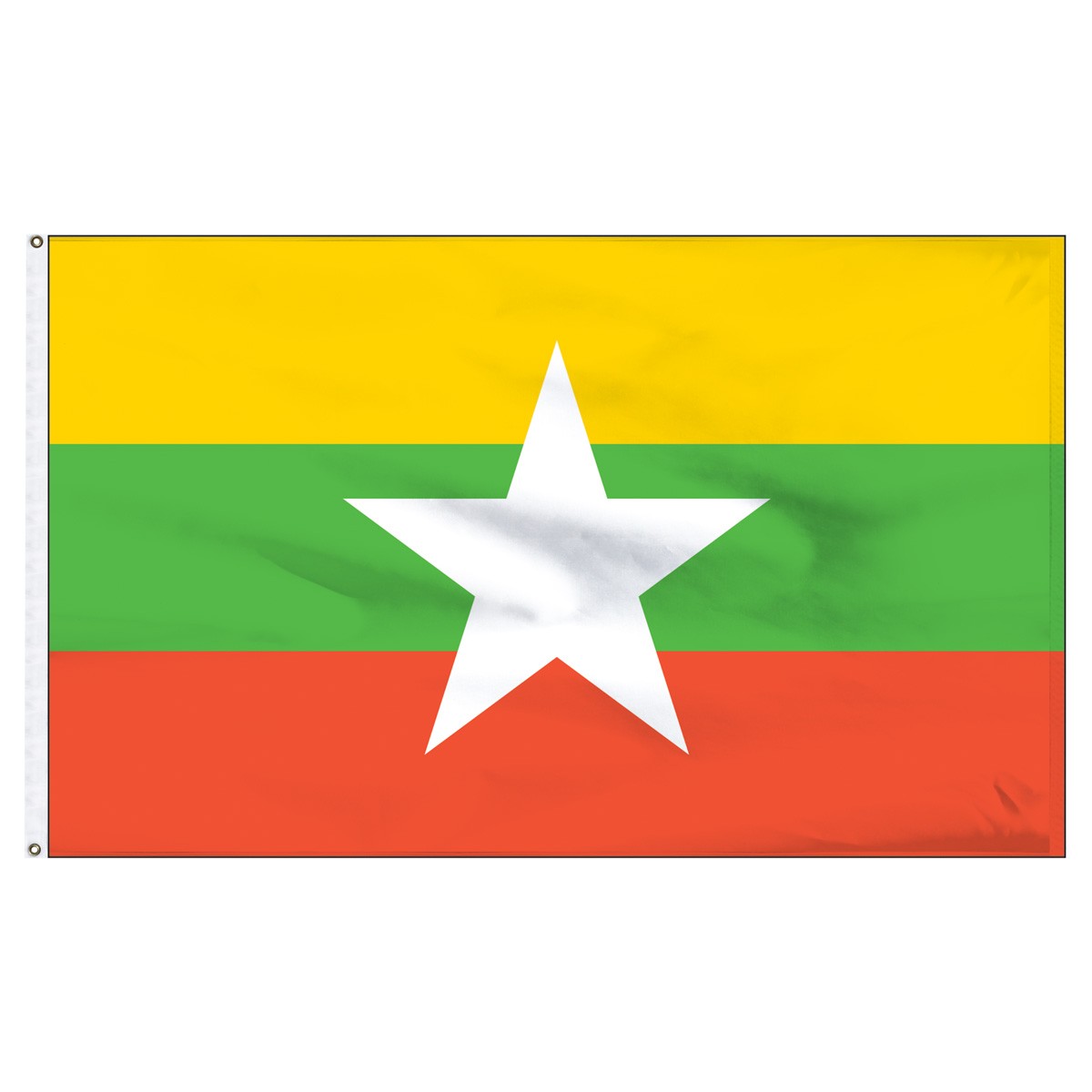 Myanmar L Table Flags