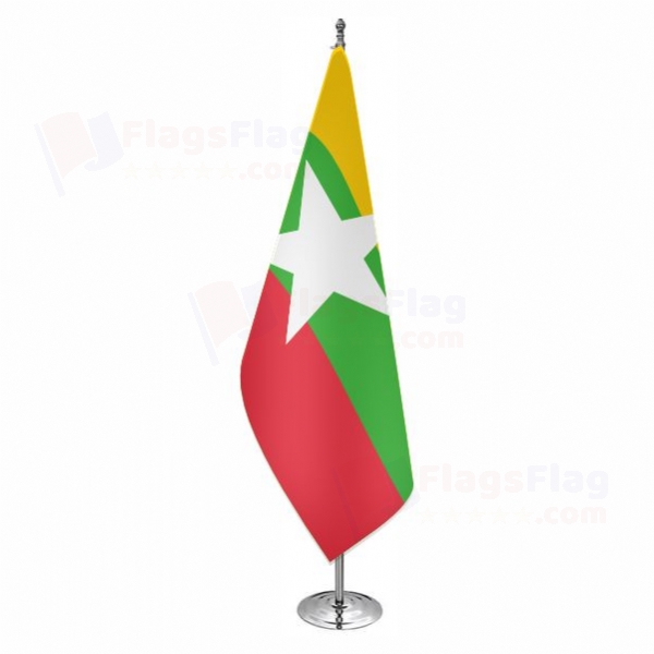 Myanmar Office Flag Myanmar Office Flags