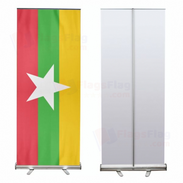 Myanmar Roll Up Banner