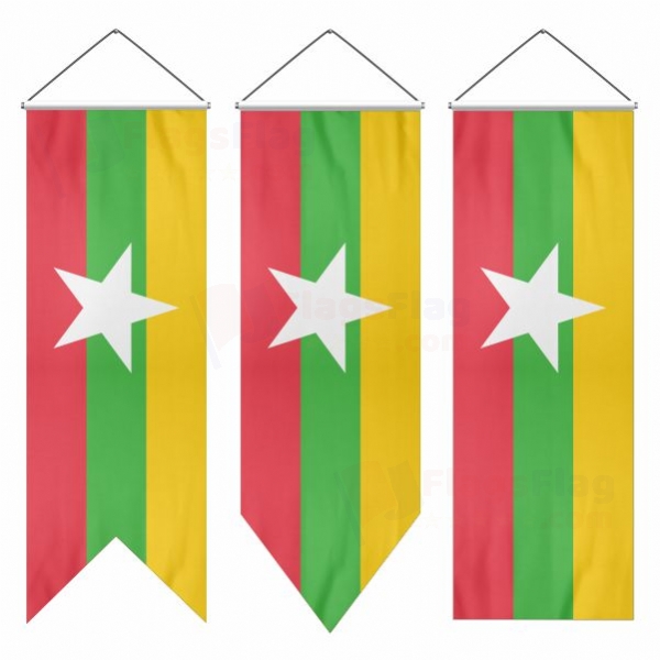 Myanmar Swallowtail Flags