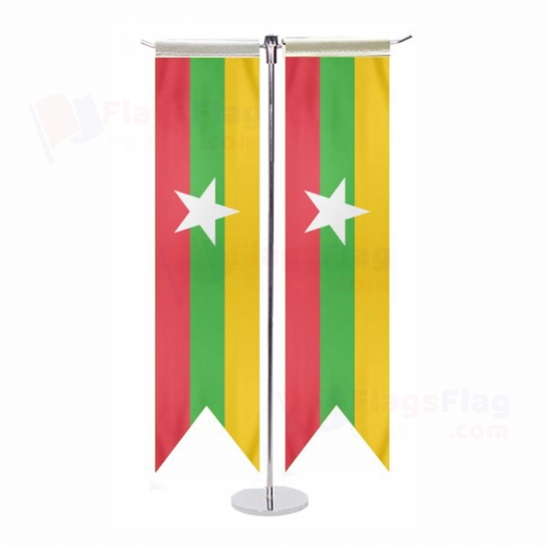 Myanmar T Table Flags