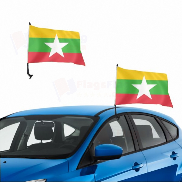 Myanmar Vehicle Convoy Flag
