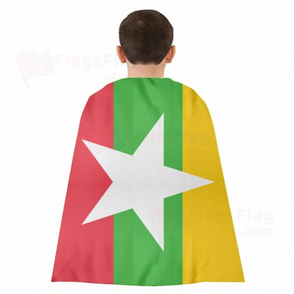 Myanmar Woven Fabric Cloak Digital Printing