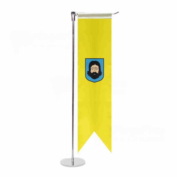 Myslowice L Table Flag