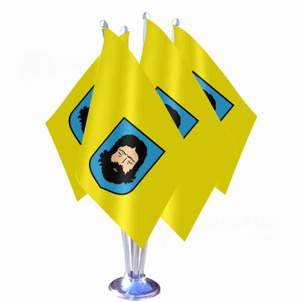 Myslowice Quadruple Table Flag