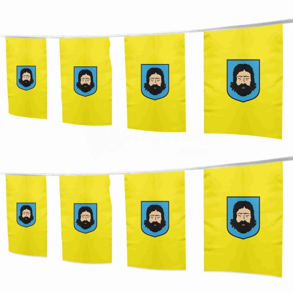 Myslowice Square String Flags