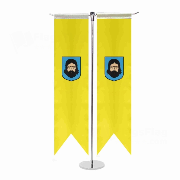 Myslowice T Table Flag