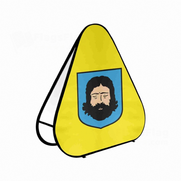 Myslowice Triangle Fabric Banner Display Stands
