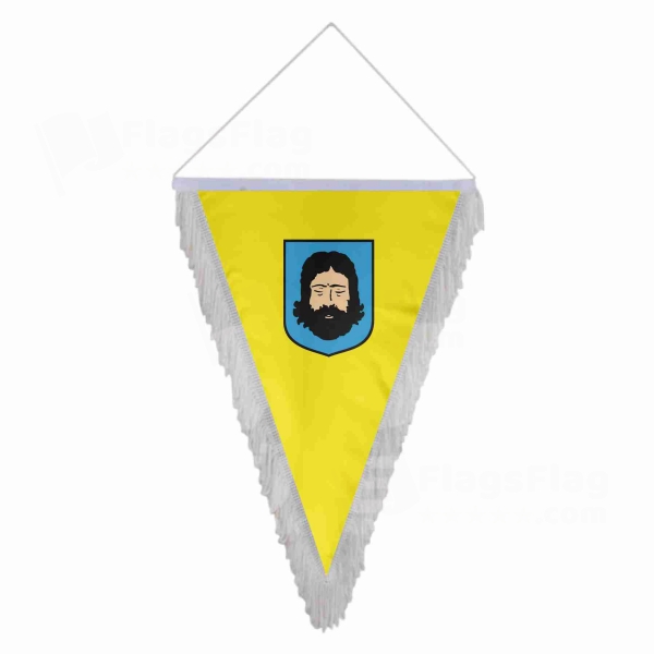 Myslowice Triangle Fringed Streamers