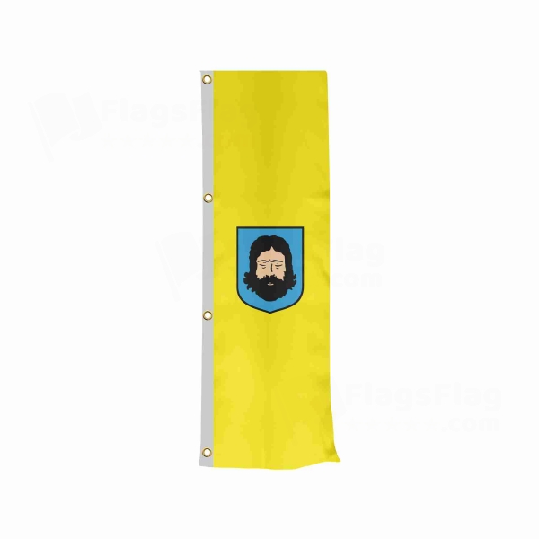 Myslowice Vertically Raised Flags