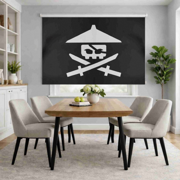 Nadakhans Jolly Roger Roller Blinds