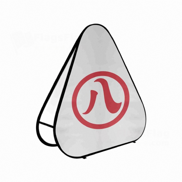 Nagoya Triangle Fabric Banner Display Stands