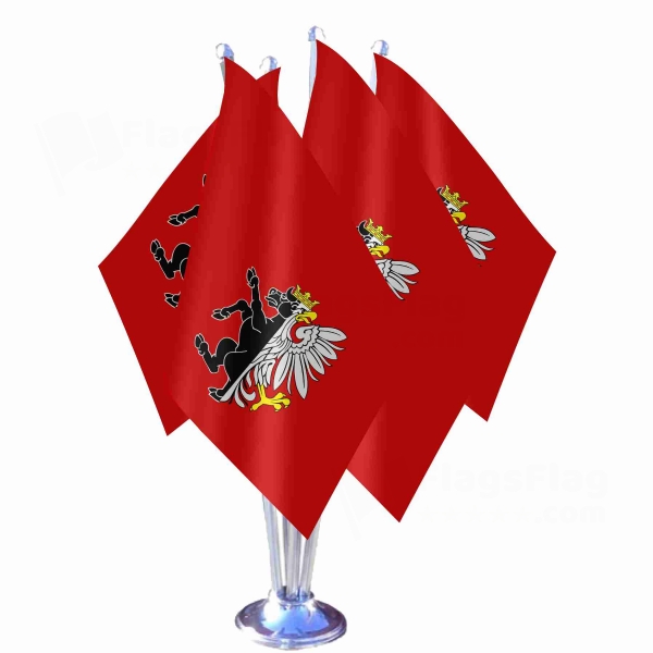 Nakielski Quadruple Table Flag