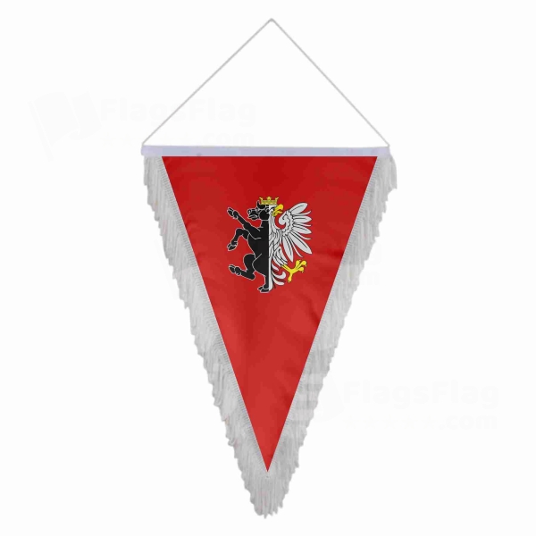 Nakielski Triangle Fringed Streamers