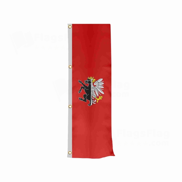 Nakielski Vertically Raised Flags
