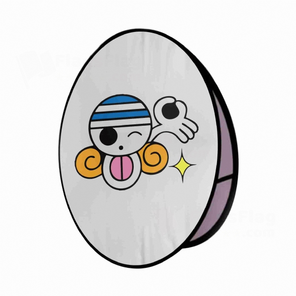 Nami Round Cloth Banner Display Stands