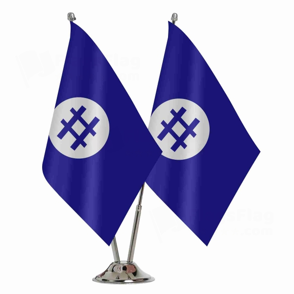 Nation Of Celestial Space 2 Table Flags