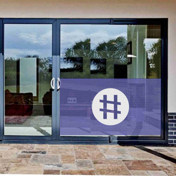 Nation Of Celestial Space Glass Film Nation Of Celestial Space One Way Vision Printing