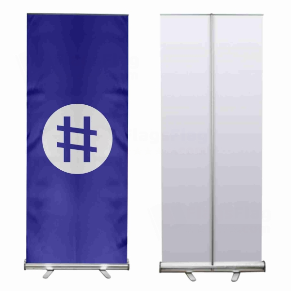 Nation Of Celestial Space Roll Up Banner