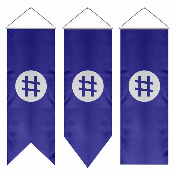 Nation Of Celestial Space Swallowtail Flags