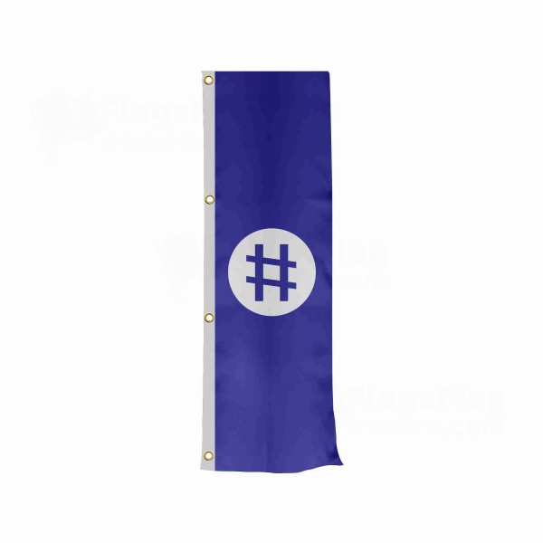 Nation Of Celestial Space Vertically Raised Flags