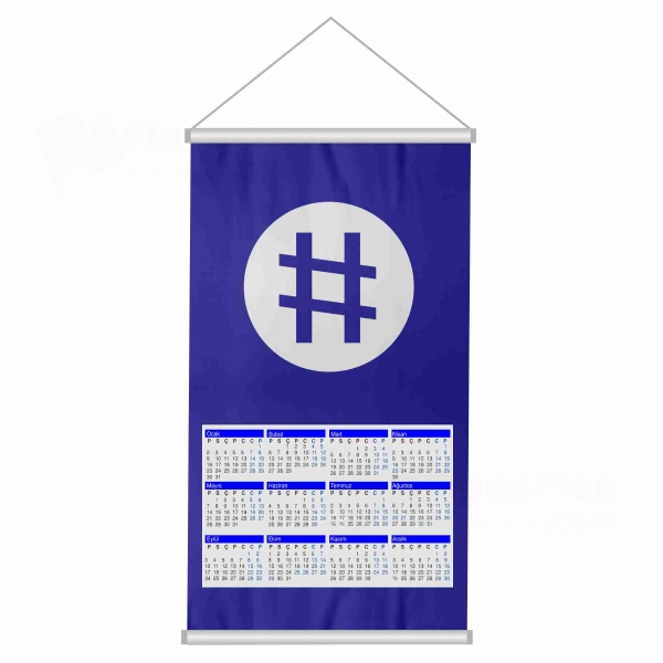 Nation Of Celestial Space Woven Fabric Digital Printing Calendar