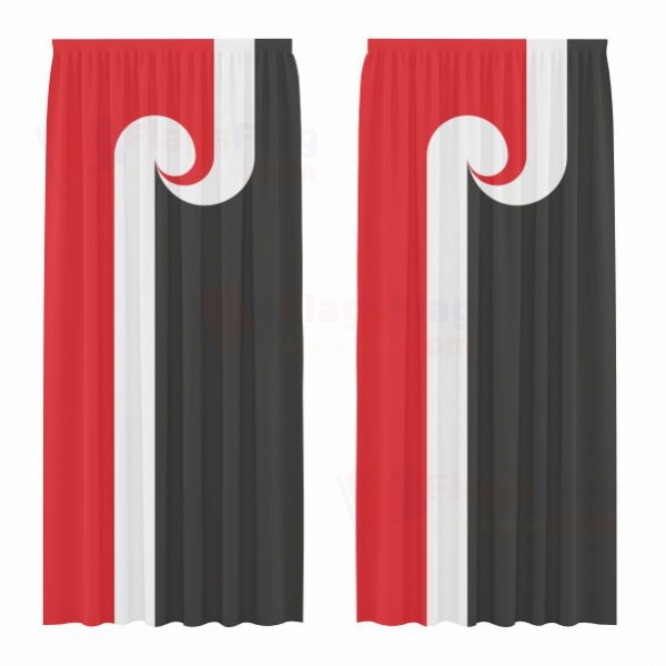 National Maori Digital Printed Curtains