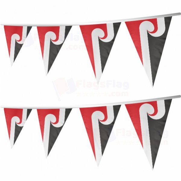 National Maori Stringed Triangle Flag