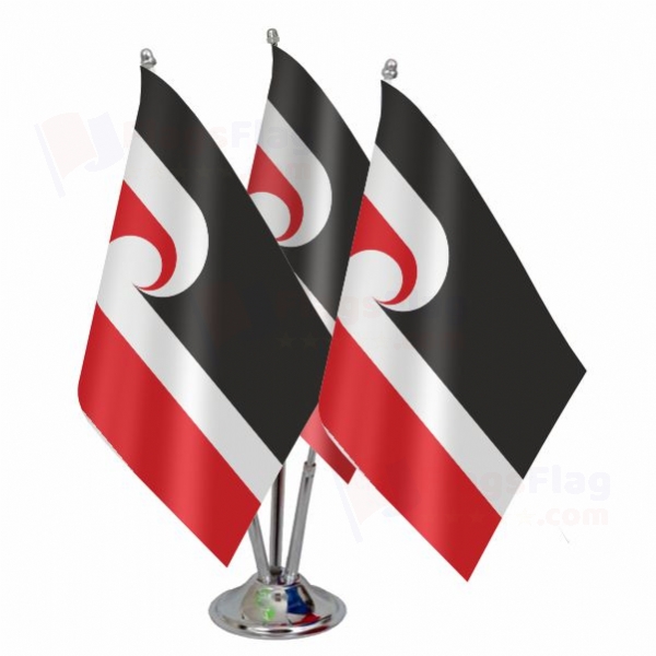 National Maori Triple Table Flag