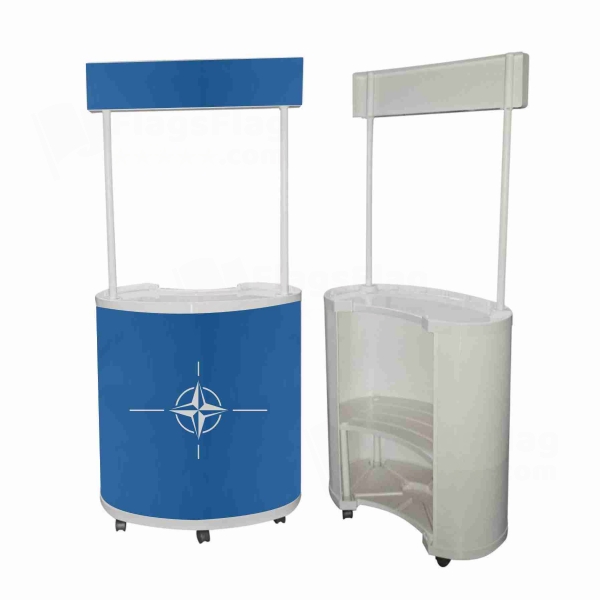 Nato Round Display Stand