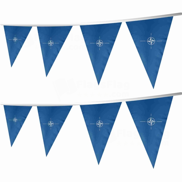 Nato Stringed Triangle Flag