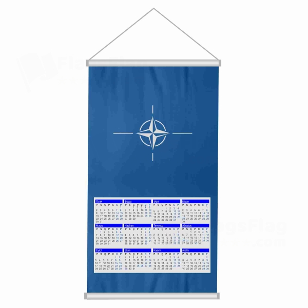 Nato Woven Fabric Digital Printing Calendar