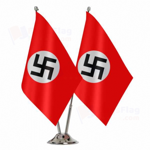 Nazi Germany Binary Table Flag
