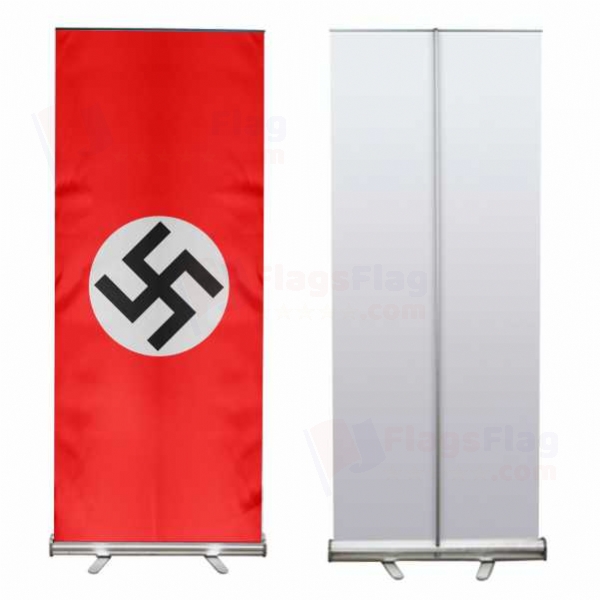 Nazi Germany Roll Up Banner