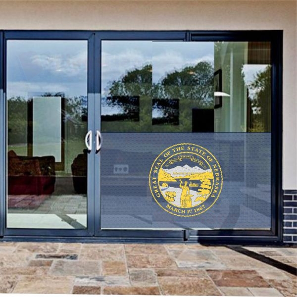 Nebraska Glass Film Nebraska One Way Vision Printing
