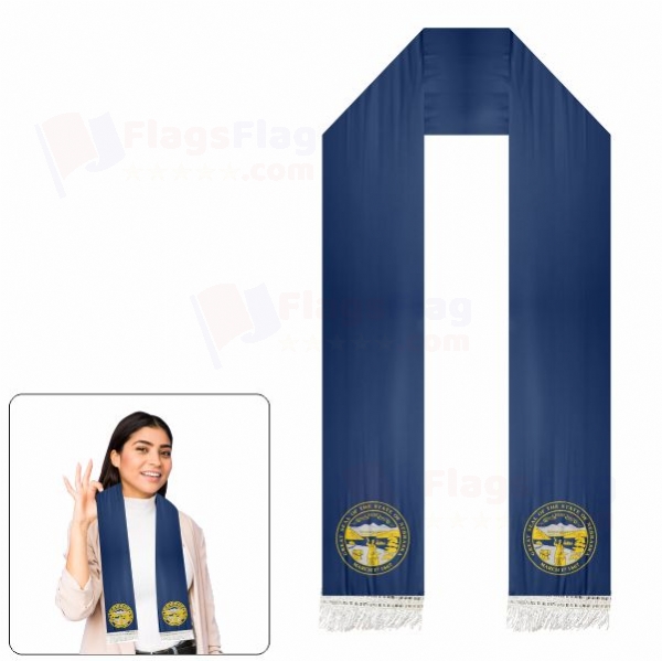 Nebraska Scarf Digital Printing