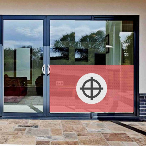 Neo Nazi Celtic Glass Film Neo Nazi Celtic One Way Vision Printing