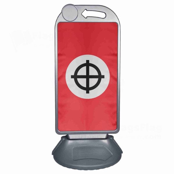 Neo Nazi Celtic Large Plastic Parking Barge