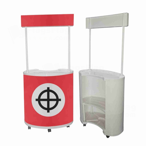 Neo Nazi Celtic Round Display Stand