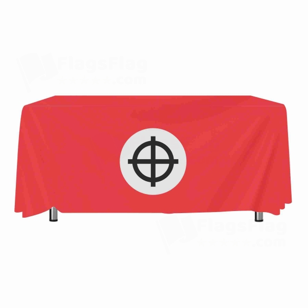 Neo Nazi Celtic Tablecloth Models