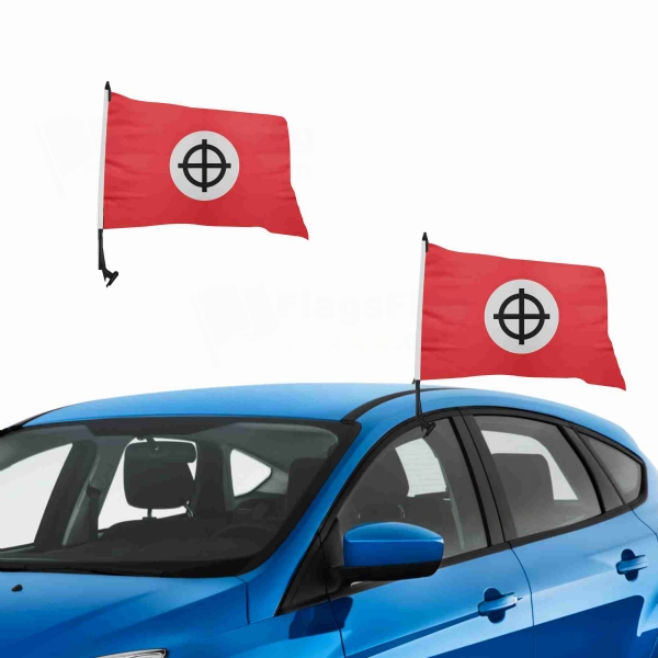 Neo Nazi Celtic Vehicle Convoy Flag