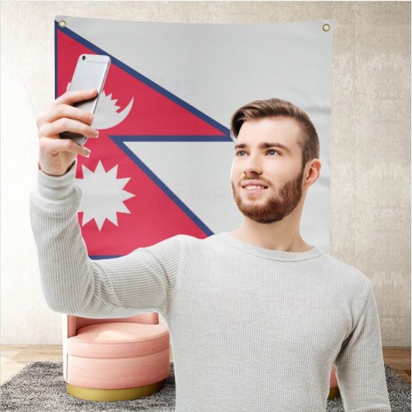 Nepal Background Selfie Shooting Landscapes