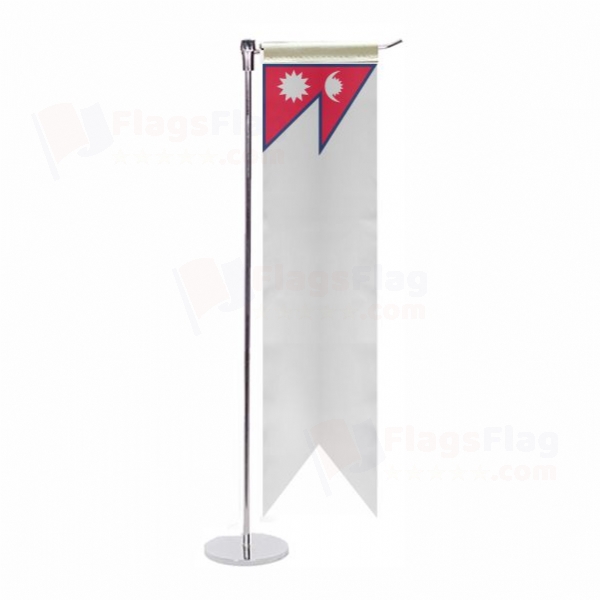 Nepal L Table Flag