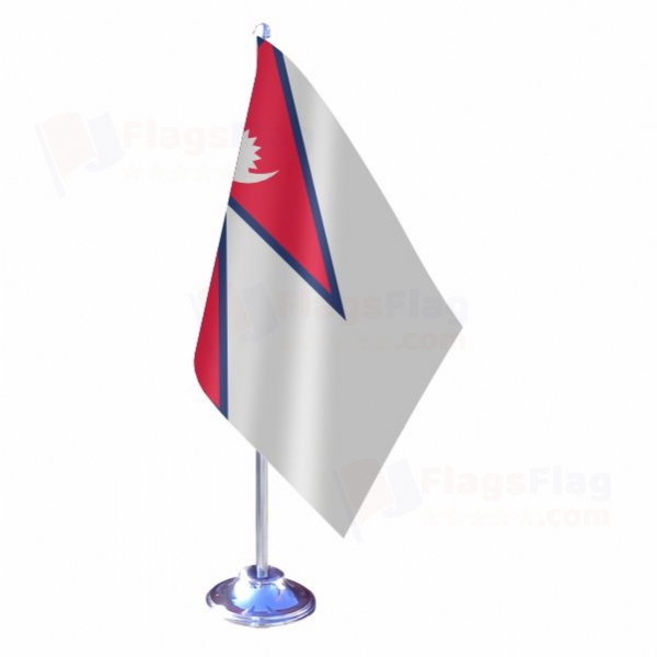 Nepal Single Table Flag