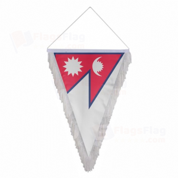 Nepal Triangle Fringed Streamers