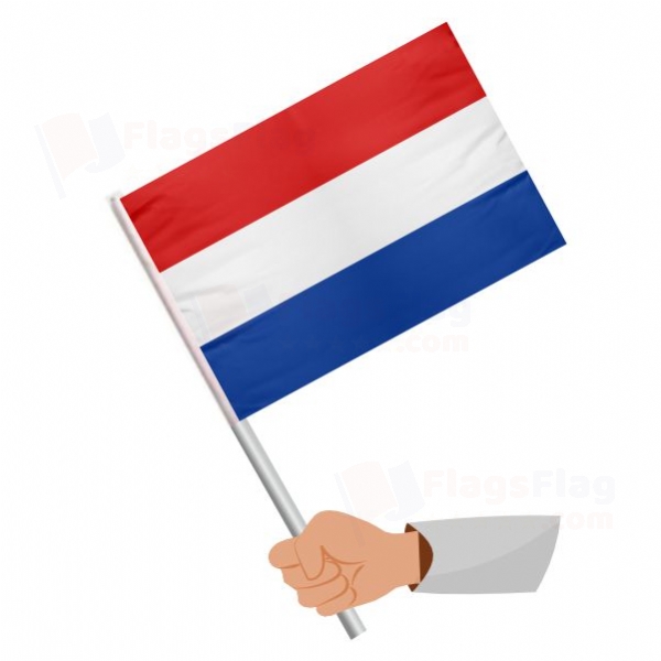 Netherlands Stick Flag