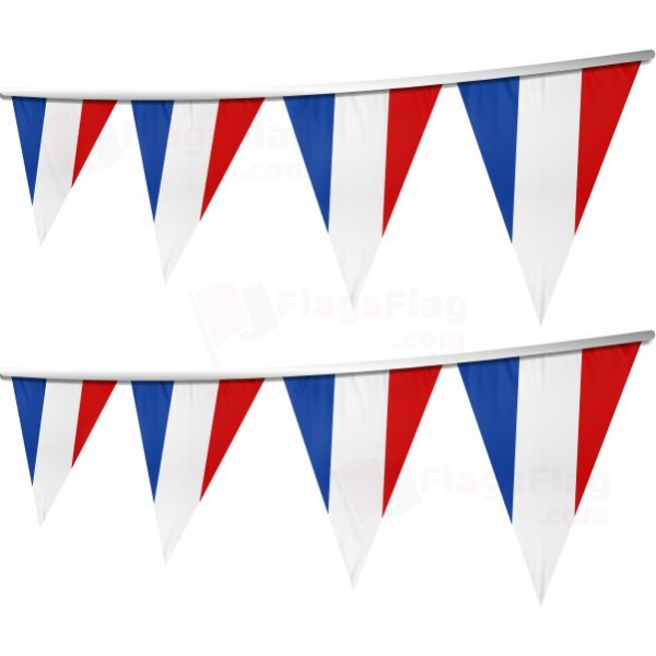 Netherlands Stringed Triangle Flag